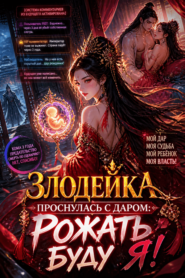 Злодейка проснулась с даром: рожать буду я!