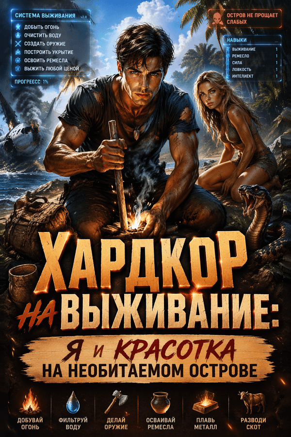 Хардкор на выживание: я и красотка на необитаемом острове