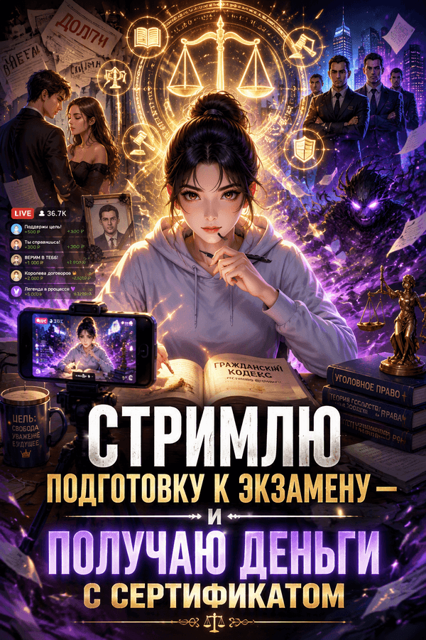Стримлю подготовку к экзамену — и получаю деньги с сертификатом