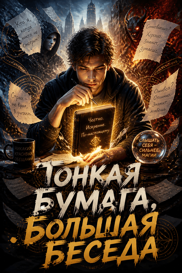 Тонкая бумага, большая беседа