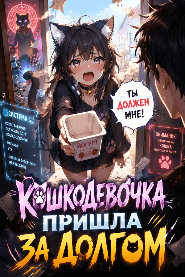 Кошкодевочка пришла за долгом