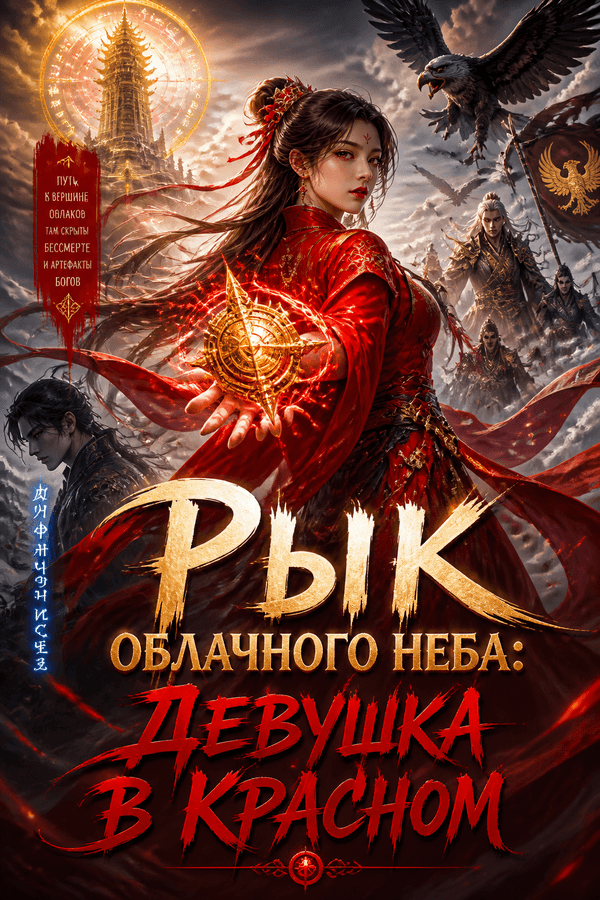 Рык Облачного Неба: Девушка в Красном