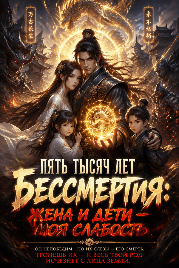 Пять тысяч лет бессмертия: жена и дети — моя слабость
