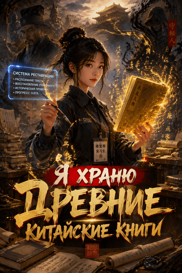 Я храню древние китайские книги