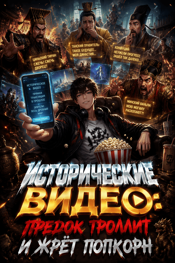 Исторические видео: Предок троллит и жрёт попкорн