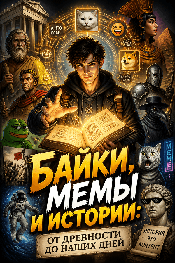 Байки, мемы и истории: от древности до наших дней