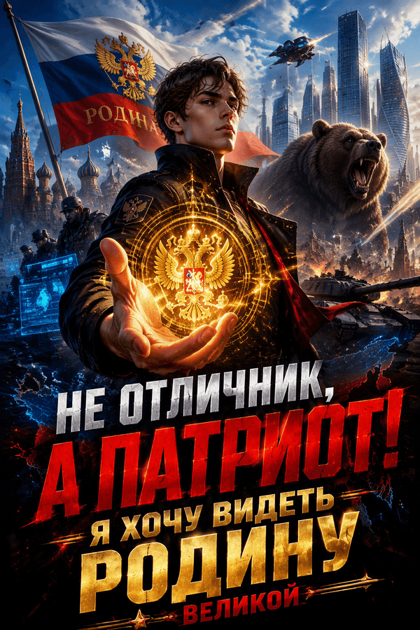 Не отличник, а патриот! Я хочу видеть Родину великой