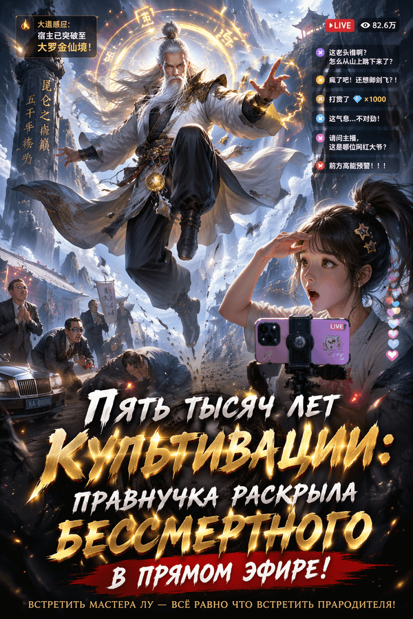 Пять тысяч лет культивации: правнучка раскрыла бессмертного в прямом эфире!