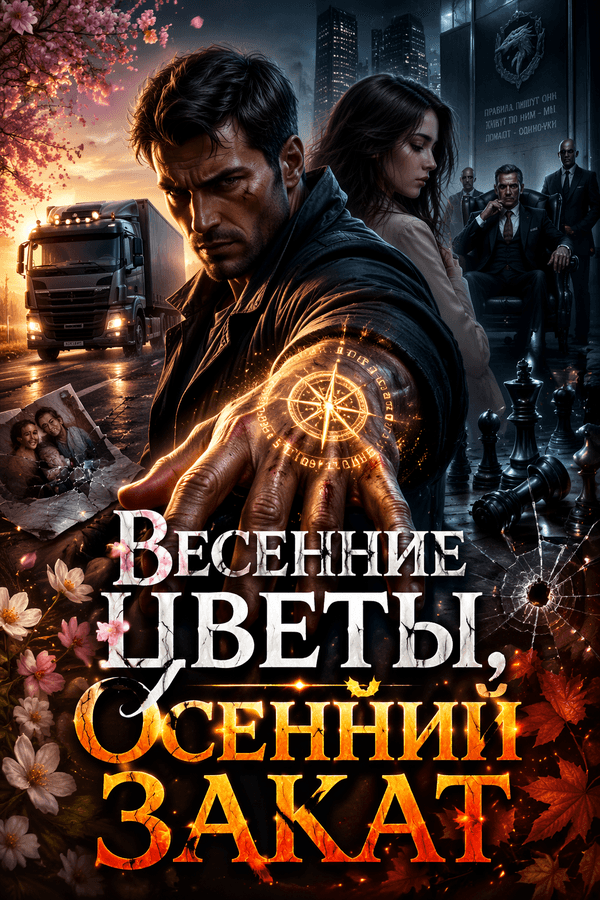 Весенние цветы, осенний закат