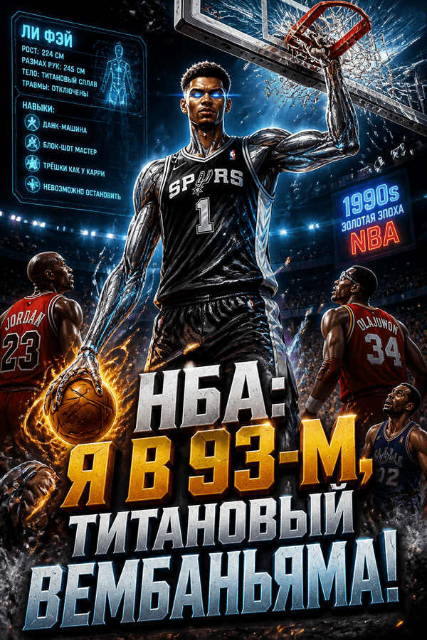 НБА: Я в 93-м, титановый Вембаньяма!