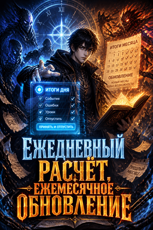 Ежедневный расчёт, ежемесячное обновление