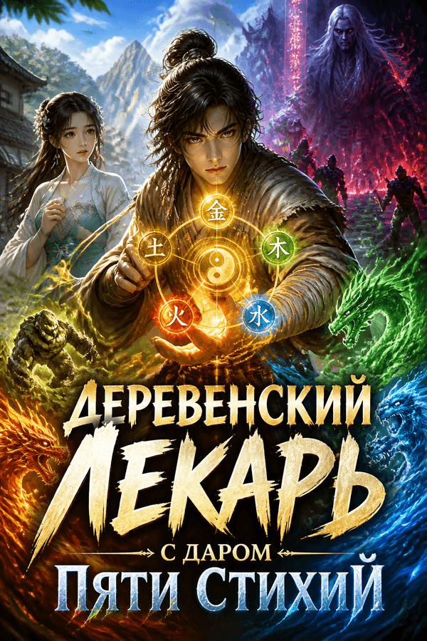 Деревенский лекарь с даром Пяти Стихий