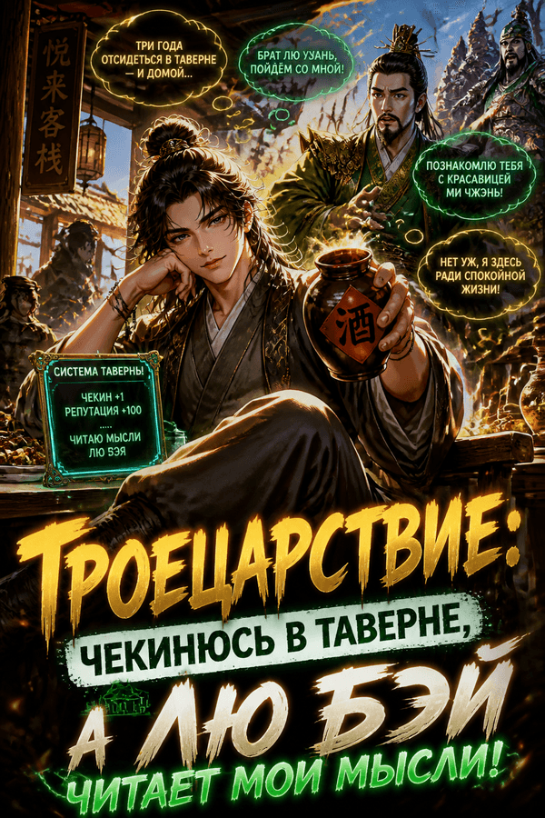 Троецарствие: Чекинюсь в таверне, а Лю Бэй читает мои мысли!
