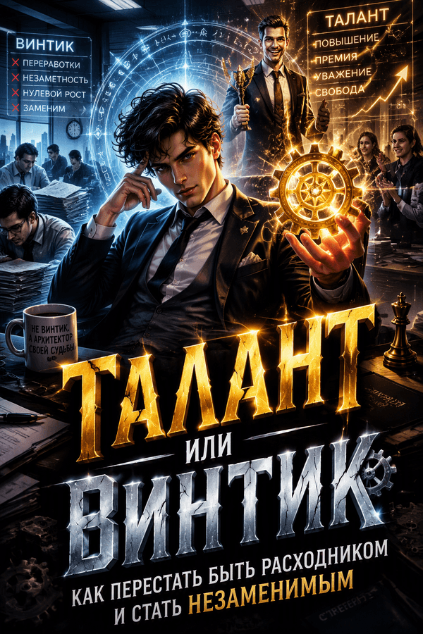 Талант или винтик: Как перестать быть расходником и стать незаменимым