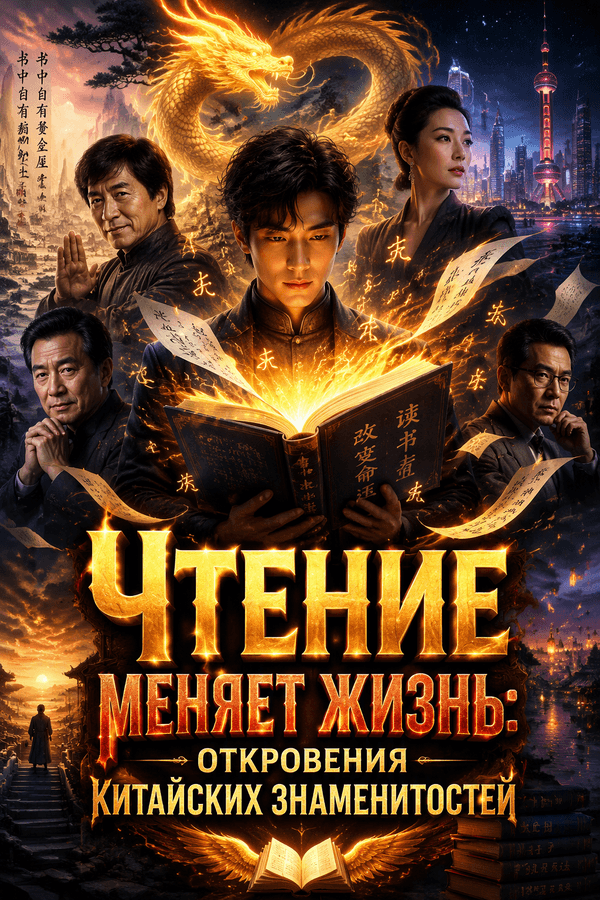 Чтение меняет жизнь: откровения китайских знаменитостей