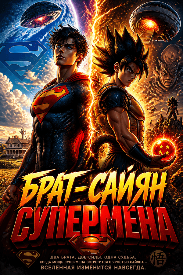 Брат-сайян Супермена