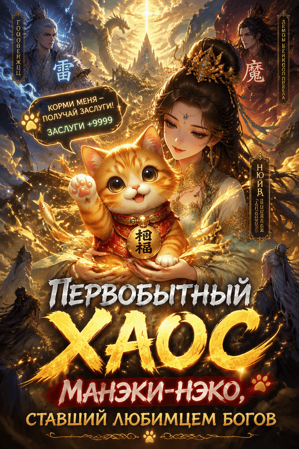 Первобытный хаос: Манэки-нэко, ставший любимцем богов