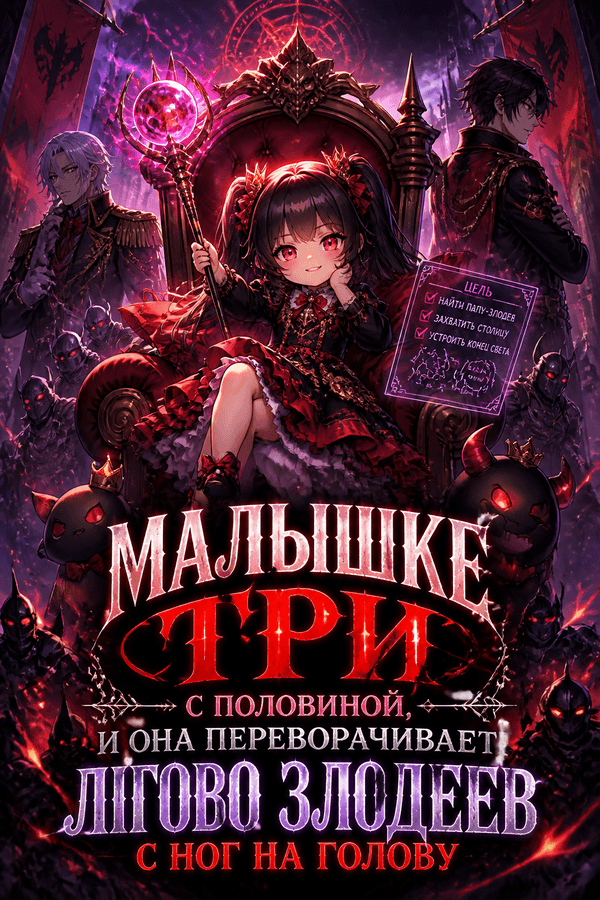 Малышке три с половиной, и она переворачивает логово злодеев с ног на голову