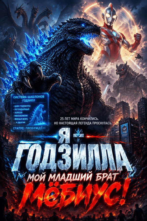 Я — Годзилла, мой младший брат Мёбиус!
