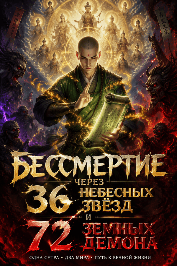 Бессмертие через 36 Небесных Звёзд и 72 Земных Демона