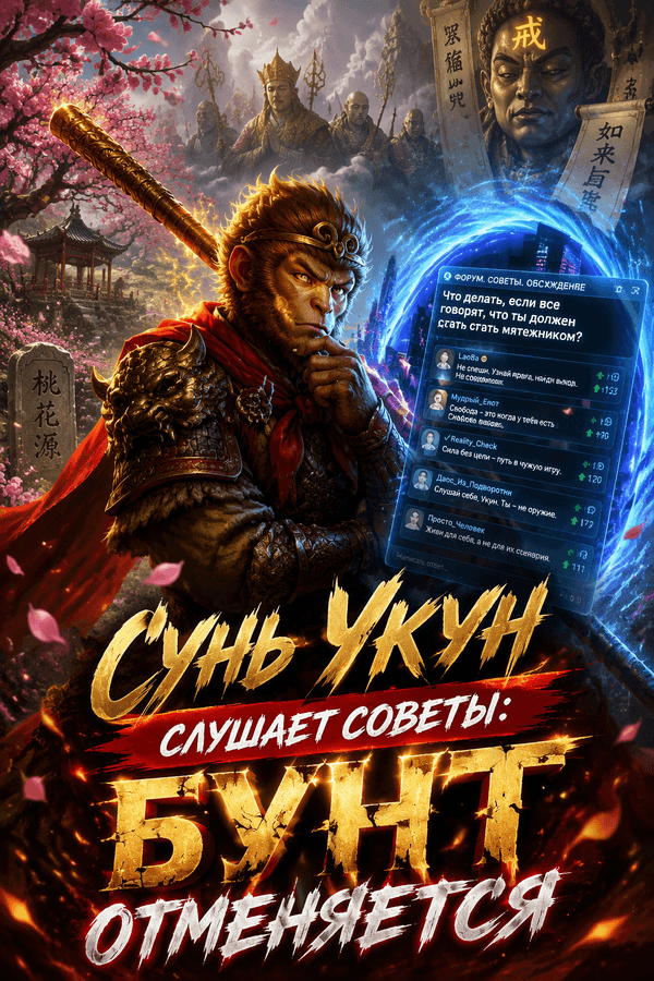Сунь Укун слушает советы: бунт отменяется