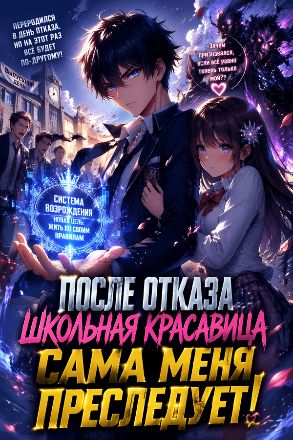 После отказа школьная красавица сама меня преследует!