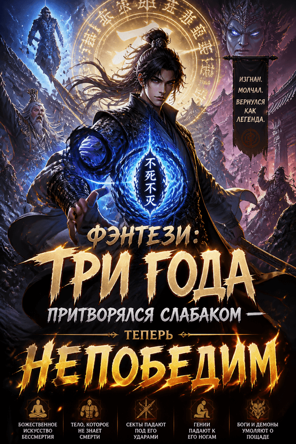 Фэнтези: три года притворялся слабаком — теперь непобедим