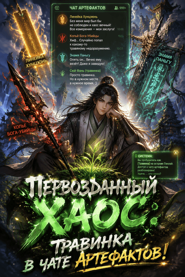 Первозданный Хаос: Травинка в чате артефактов!