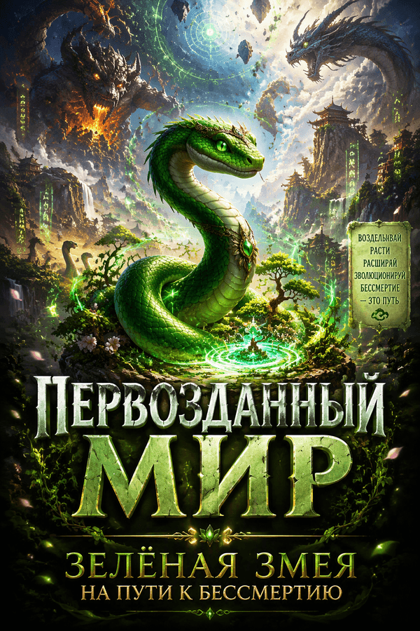 Первозданный мир: Зелёная змея на пути к бессмертию