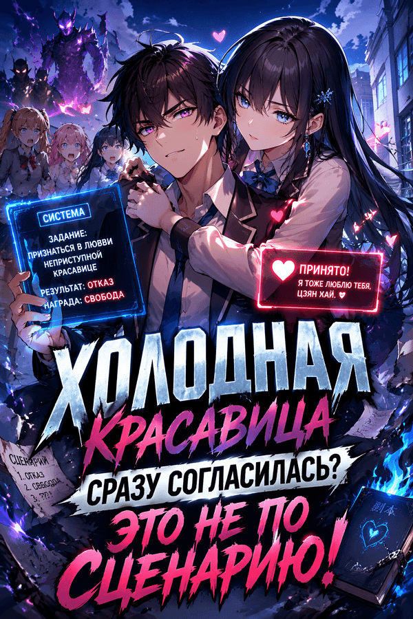 Холодная красавица сразу согласилась? Это не по сценарию!