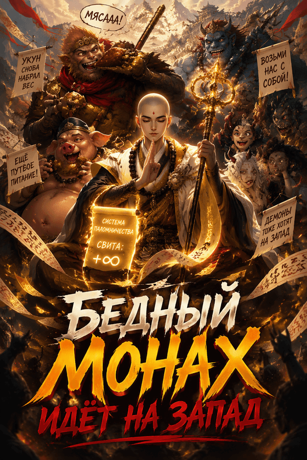 Бедный монах идёт на Запад