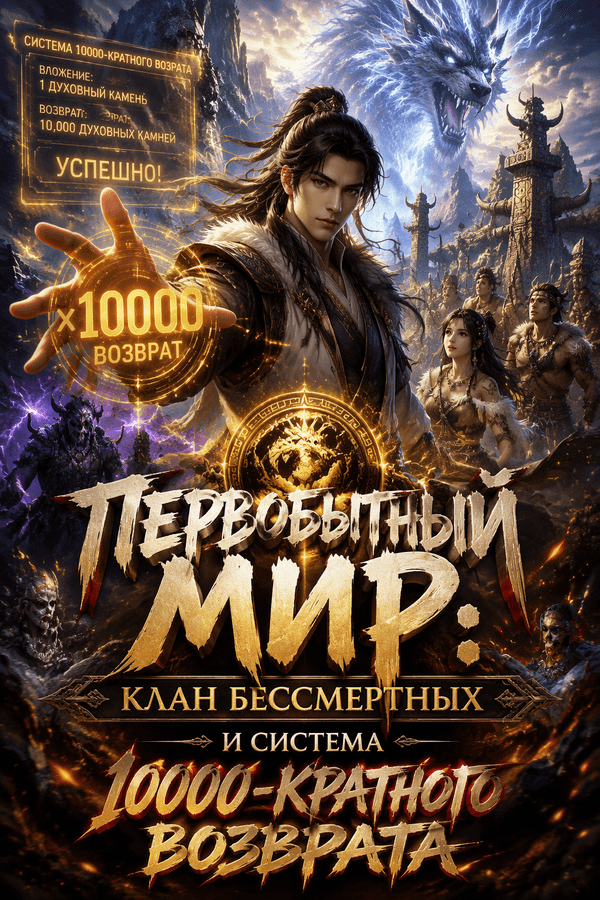 Первобытный мир: Клан бессмертных и система 10000-кратного возврата