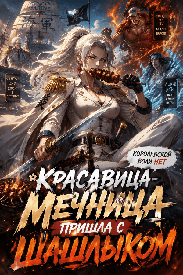 Красавица-мечница пришла с шашлыком