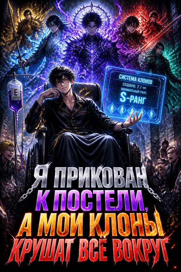 Я прикован к постели, а мои клоны крушат всё вокруг