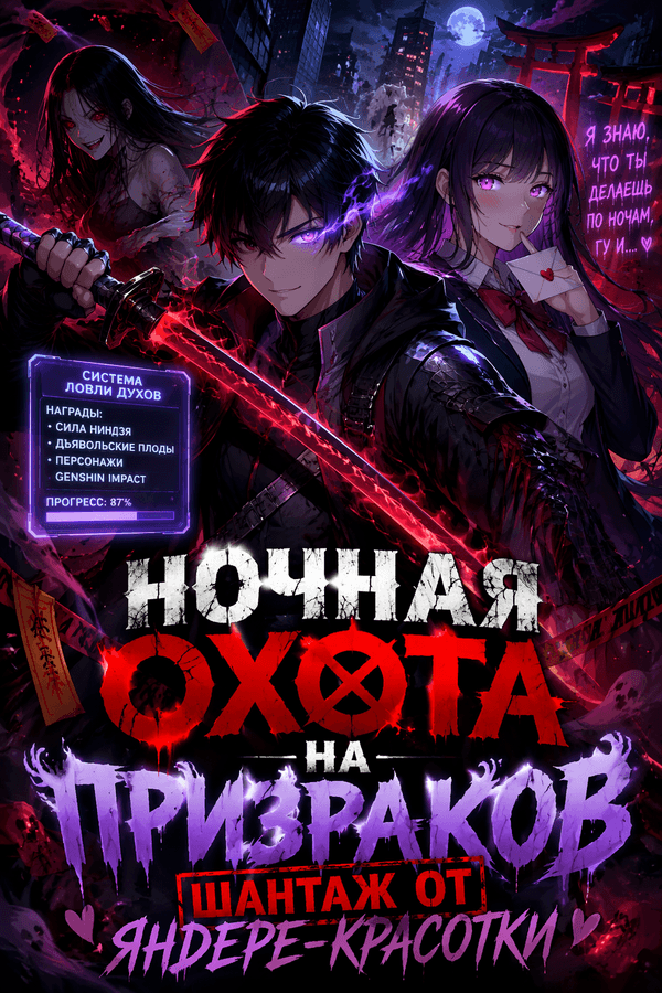 Ночная охота на призраков: шантаж от яндере-красотки