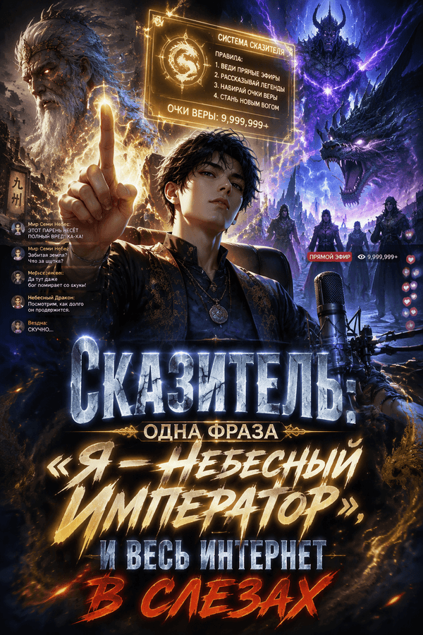 Сказитель: одна фраза «Я — Небесный Император», и весь интернет в слезах