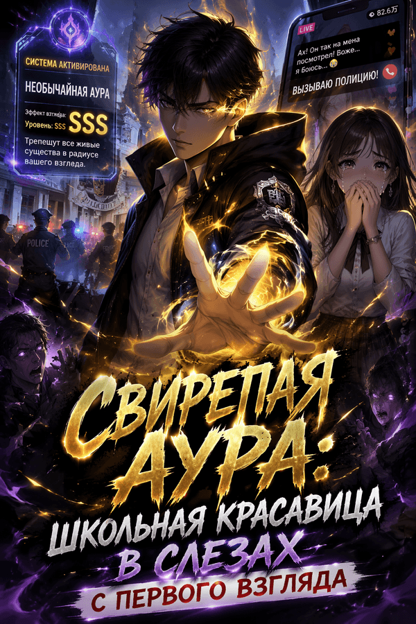 Свирепая аура: школьная красавица в слезах с первого взгляда