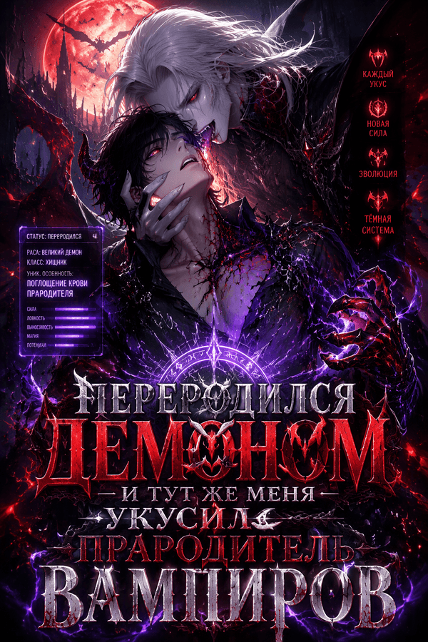 Переродился демоном — и тут же меня укусил прародитель вампиров