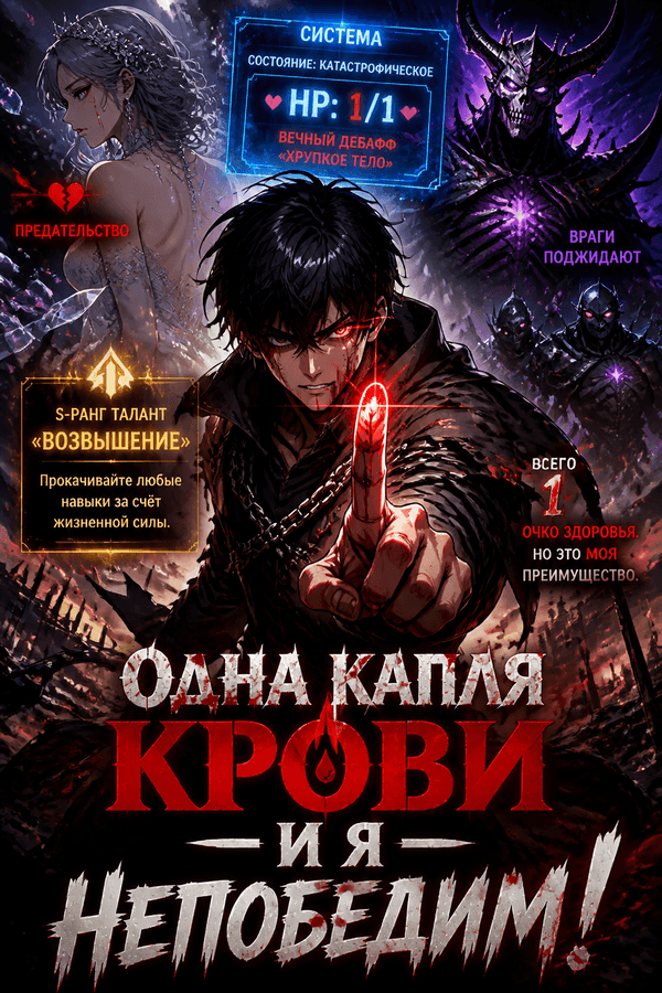 Одна капля крови — и я непобедим!