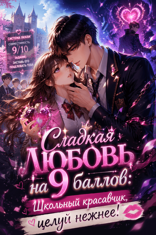 Сладкая любовь на 9 баллов: Школьный красавчик, целуй нежнее!