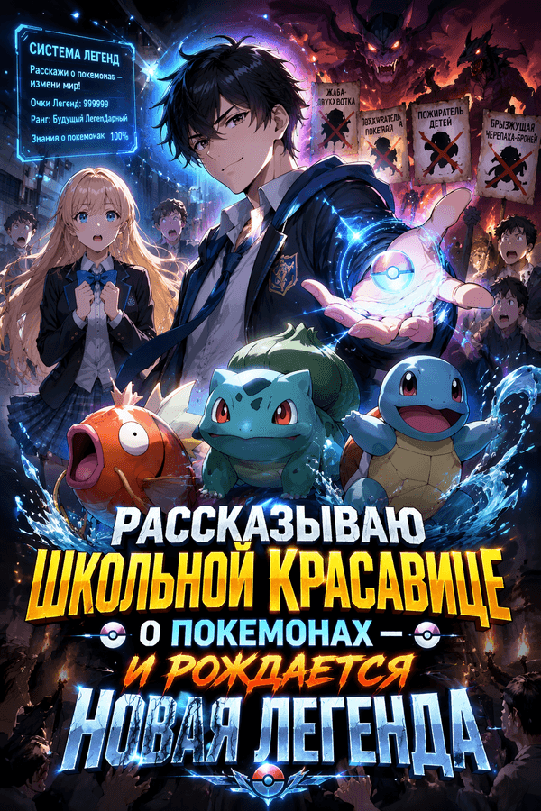 Рассказываю школьной красавице о покемонах — и рождается новая легенда