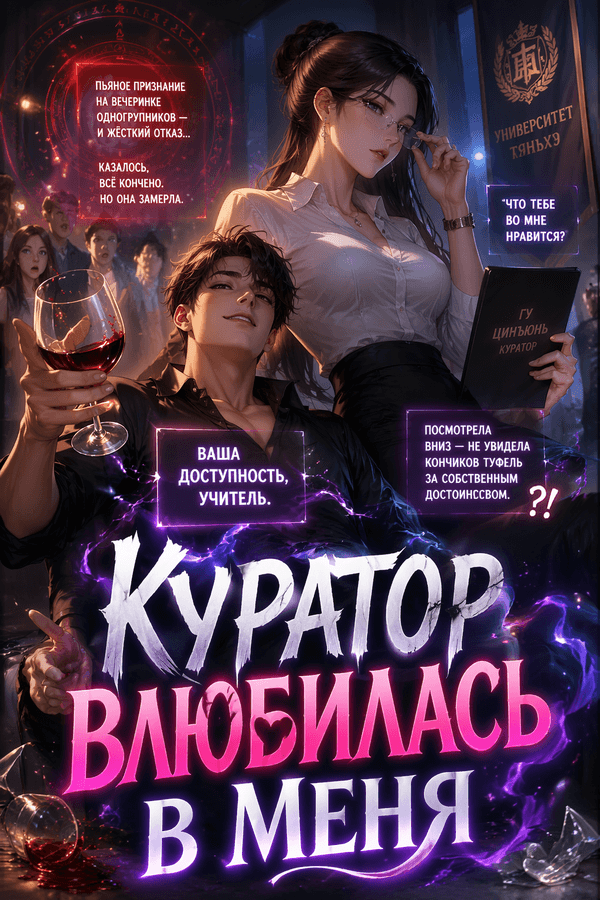 Куратор влюбилась в меня