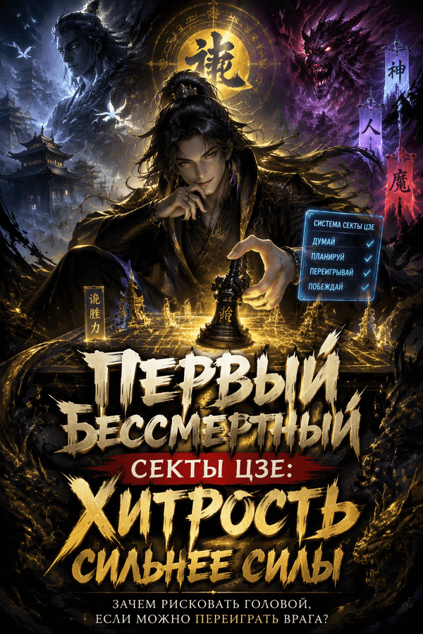Первый бессмертный секты Цзе: Хитрость сильнее силы