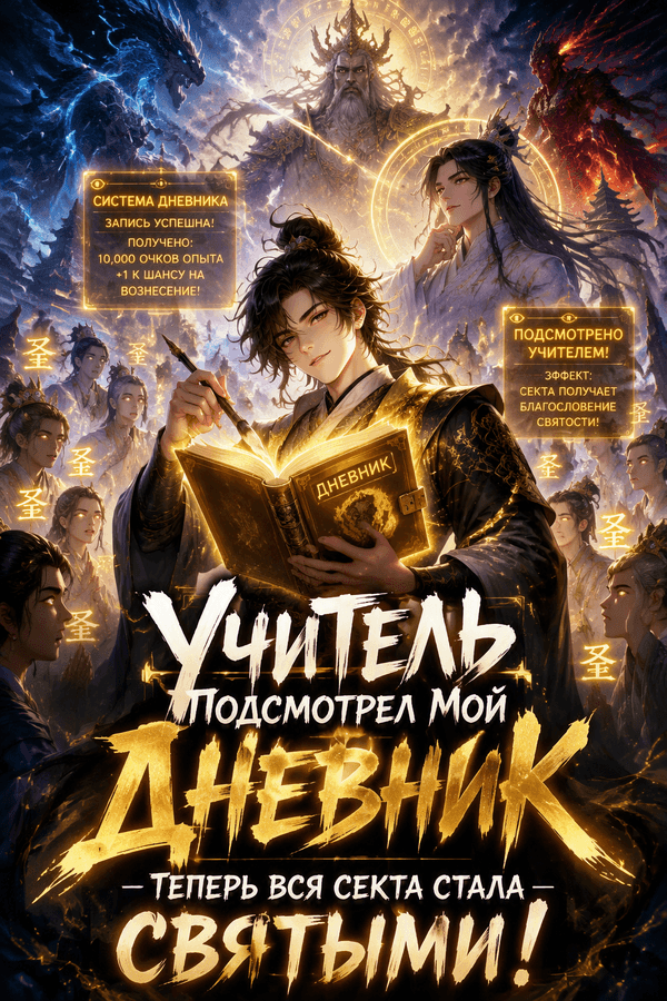 Учитель подсмотрел мой дневник — теперь вся секта стала святыми!