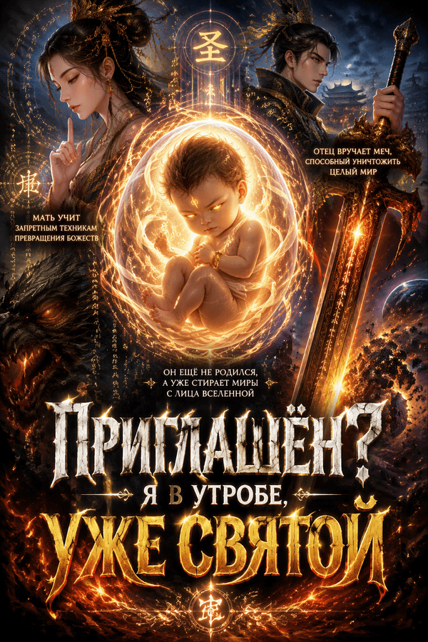 Приглашён? Я в утробе, уже святой
