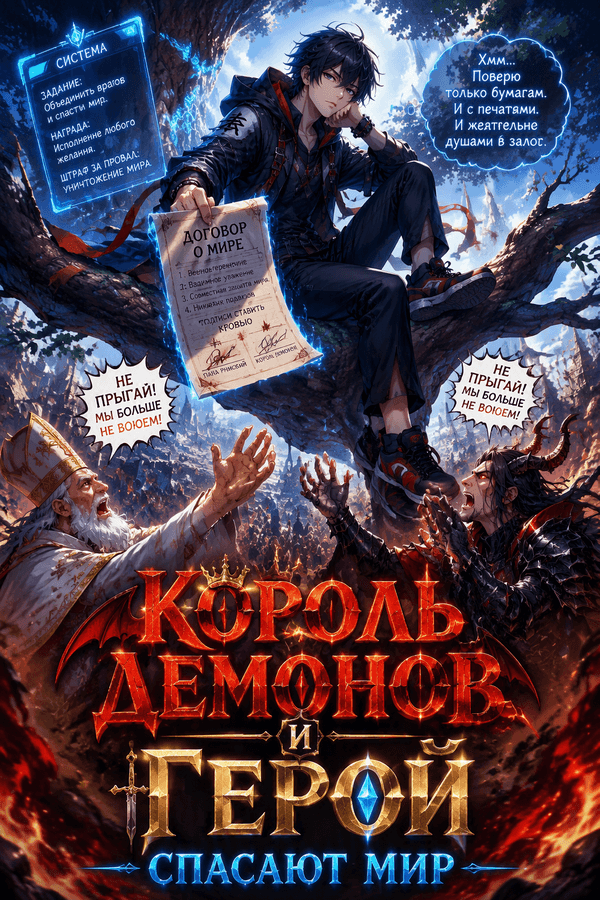 Король демонов и герой спасают мир