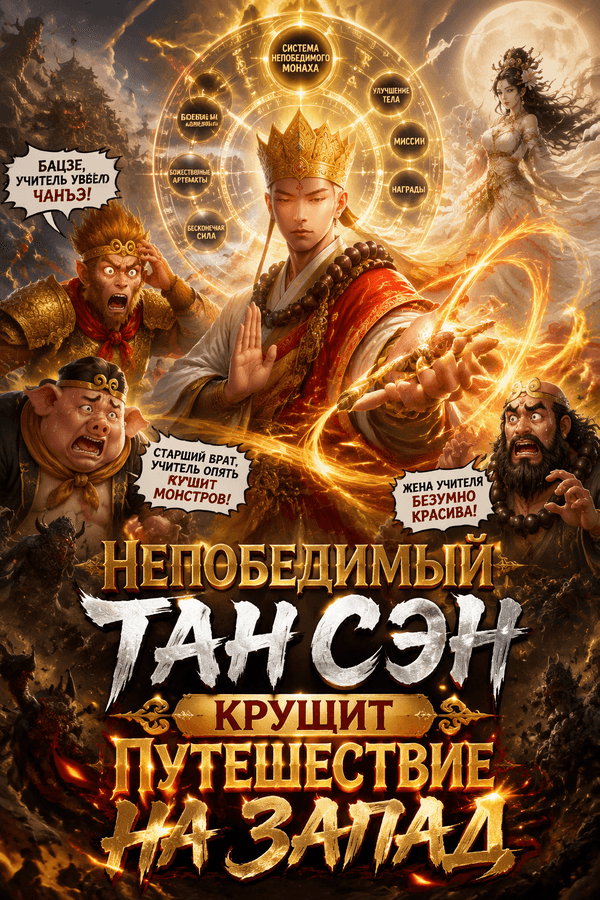 Непобедимый Тан Сэн крушит Путешествие на Запад