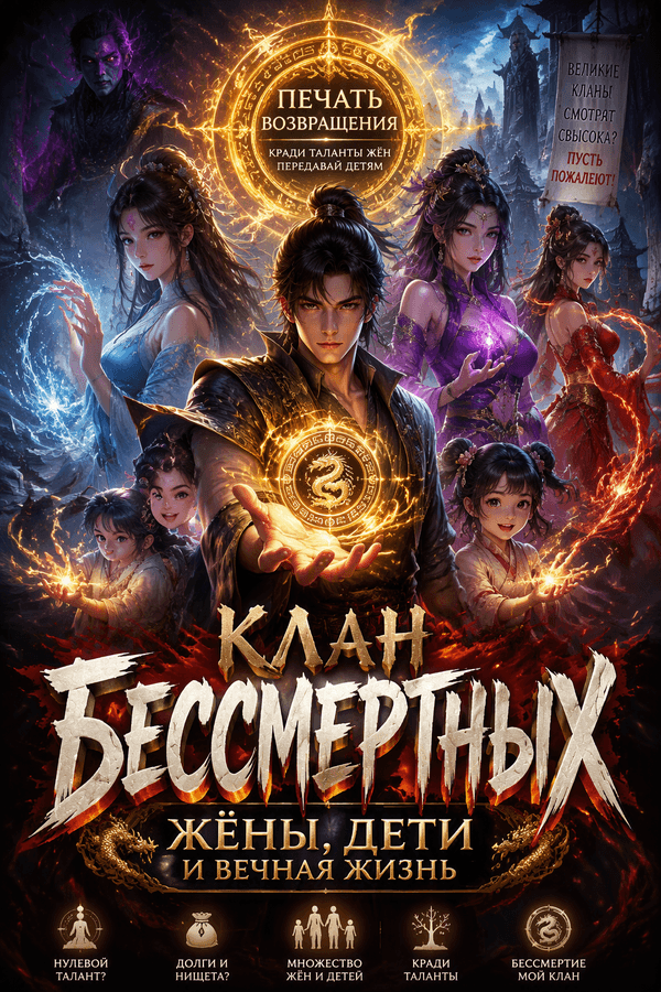 Клан бессмертных: Жёны, дети и вечная жизнь