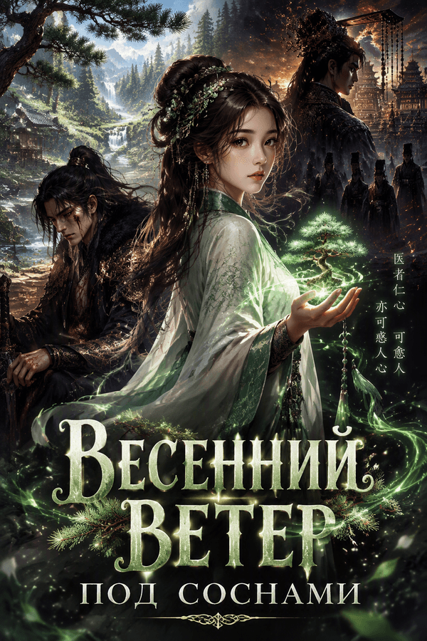 Весенний ветер под соснами