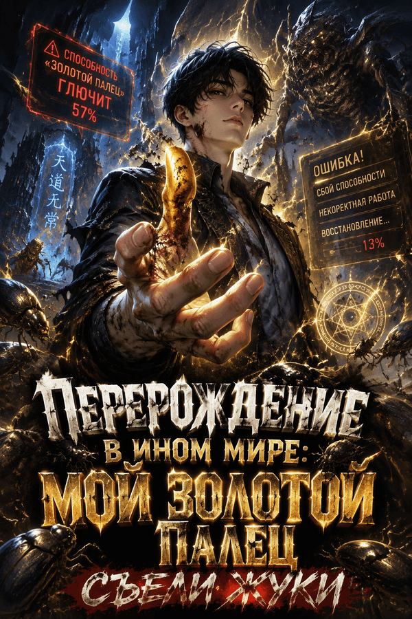 Перерождение в ином мире: мой золотой палец съели жуки